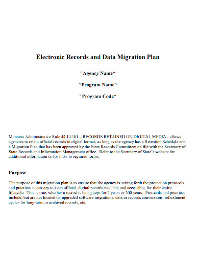 data migration plan