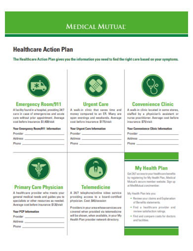 mutual healthcare action plan