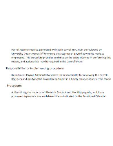 printable payroll register report