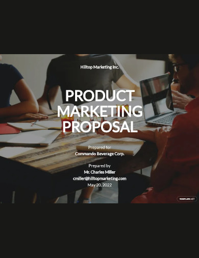 product marketing proposal sample