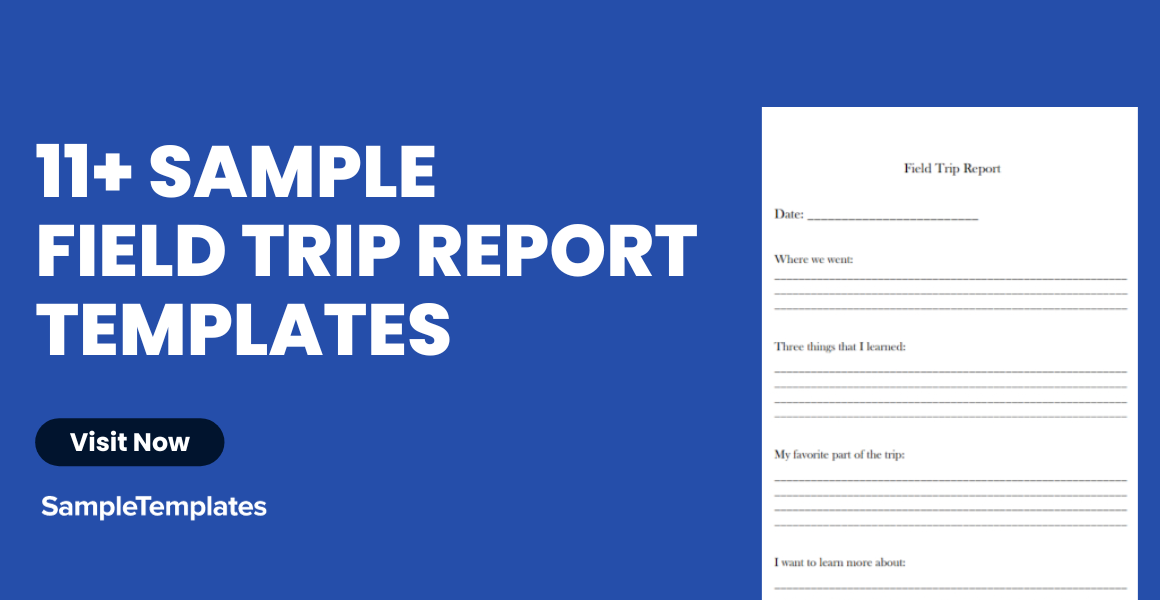 sample field trip report templates