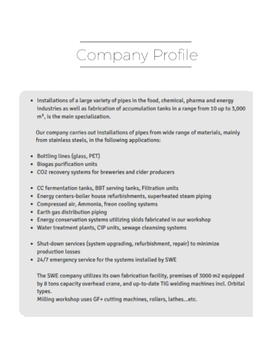 workshop material company profile