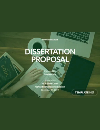 dissertation proposal template