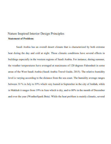 FREE 3 Interior Design Problem Statement Samples In PDF DOC   Interior Design Problem Statement 