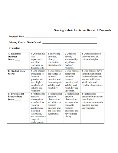 school action research proposal