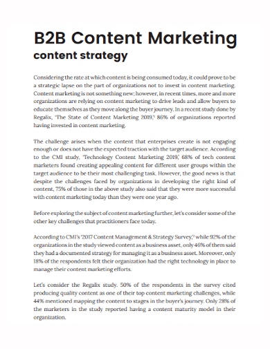 b2b content strategy