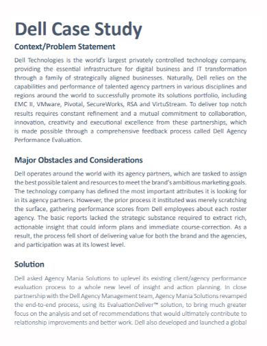 technology problem case study