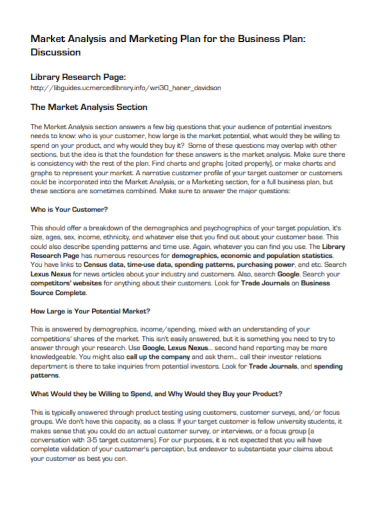 FREE 10 Business Market Analysis Samples Small Target Consulting 