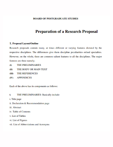 postgraduate study research proposal