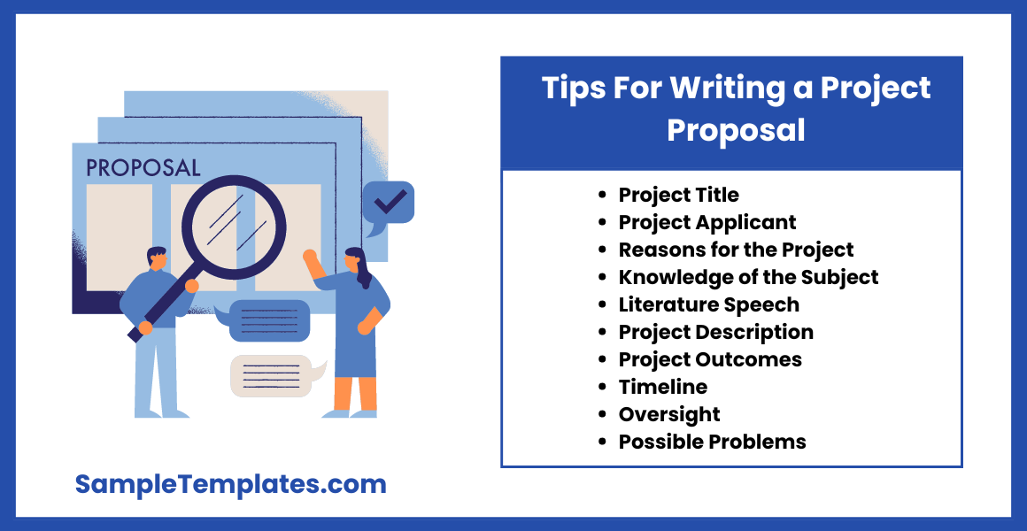 tips for writing a project proposal