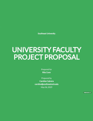 university project proposal template