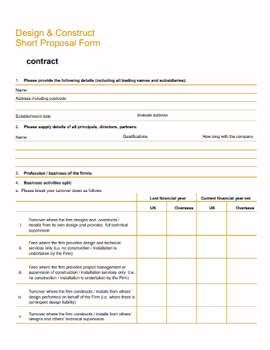 design contract proposal form