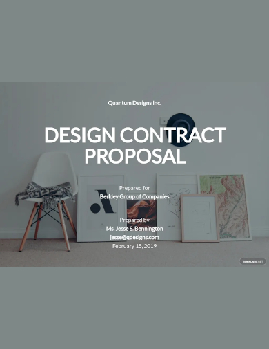design contract proposal template