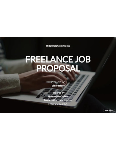 editable freelance job proposal
