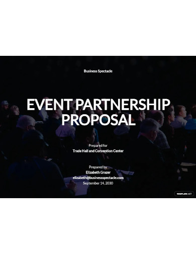 event partnership proposal