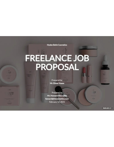 freelance job proposal