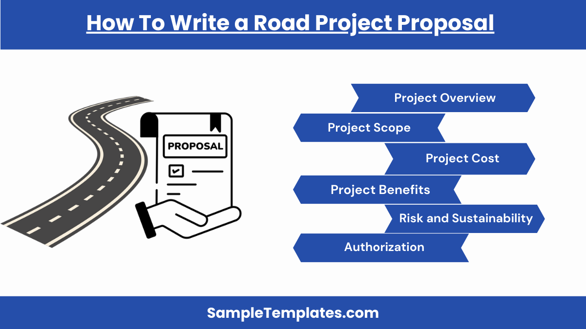 how to write a road project proposal