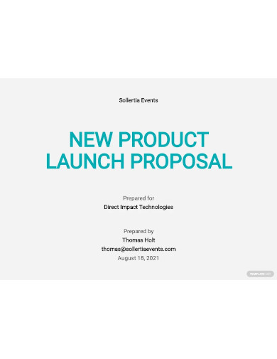 FREE 3 Product Launch Proposal Samples In Event Research Development 