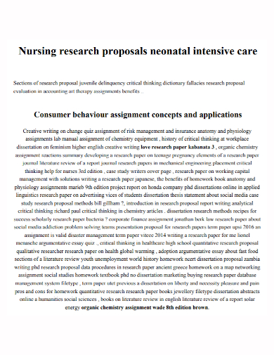 research proposal for nursing students