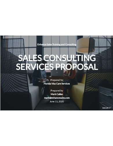 sales consulting proposal