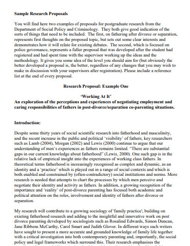 sample university research proposal