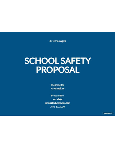 school safety proposal