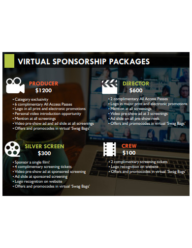 simple film sponsorship proposal