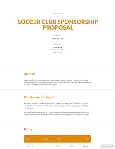 soccer club sponsorship proposal template1