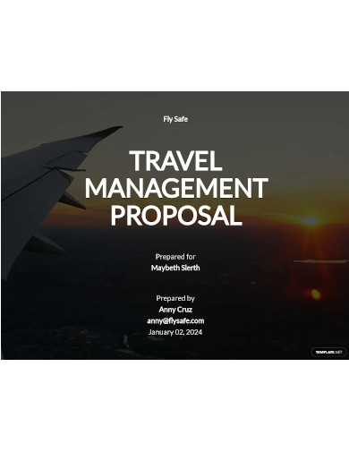 travel management proposal