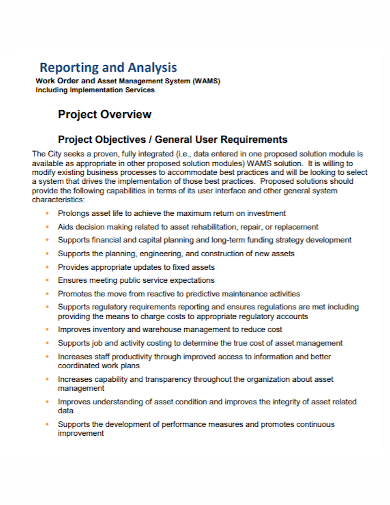 work order management system project report