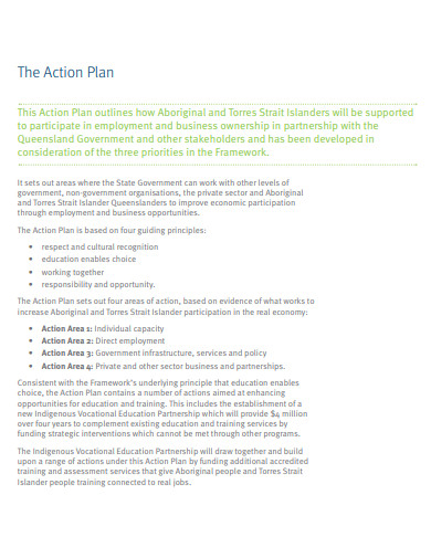 economic participation action plan