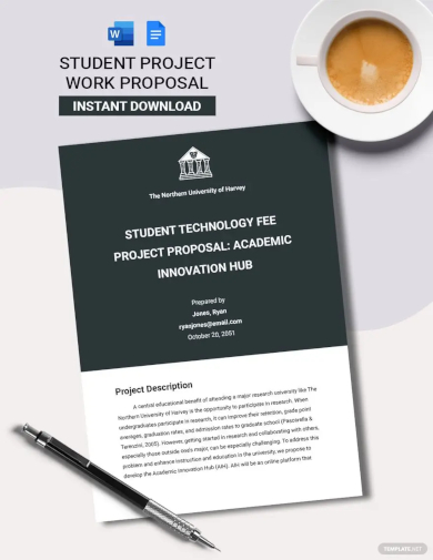 it student project proposal template