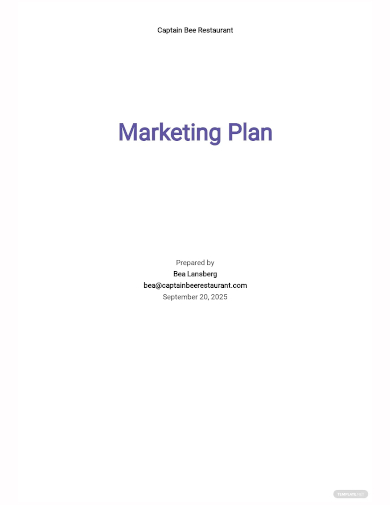 marketing plan desk calendar template