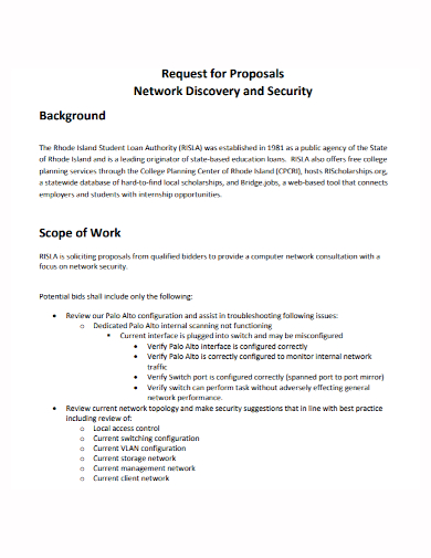 network discovery security proposal
