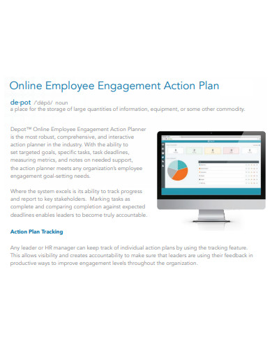 online employee engagement action plan