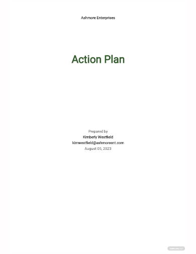 recruitment action plan template