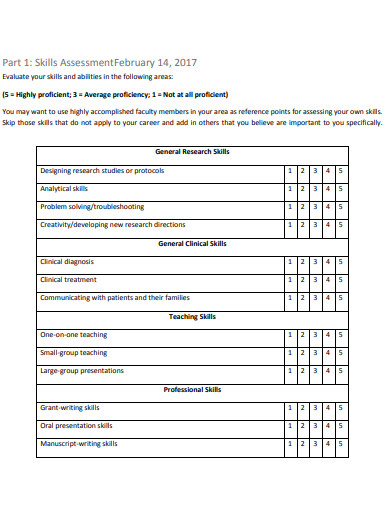 simple faculty individual development plan