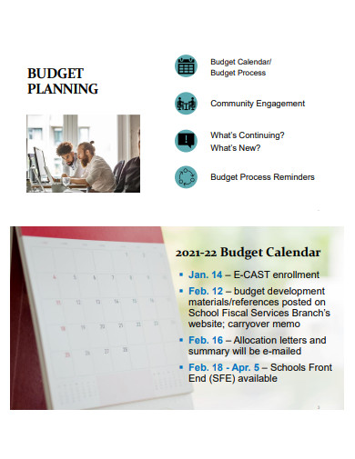 simple school budget plan