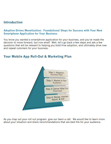 smartphone app marketing plan