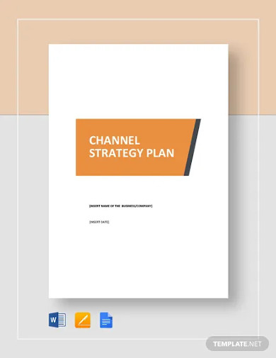 channel strategy plan