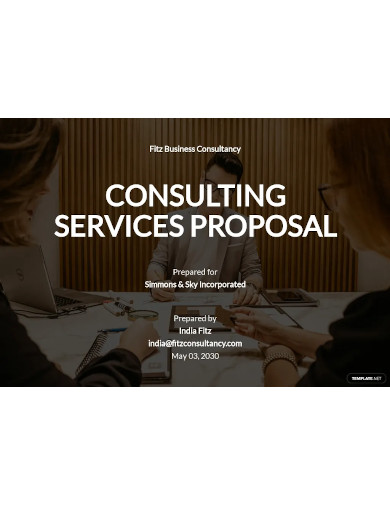 FREE 10+ Consulting Services Proposal Samples in PDF | MS Word | Apple ...