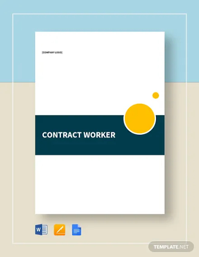 contract worker contract template