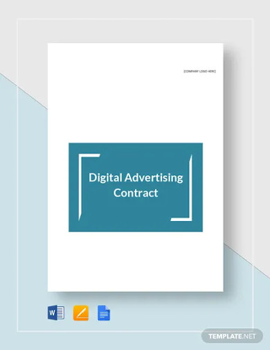 digital advertising contract