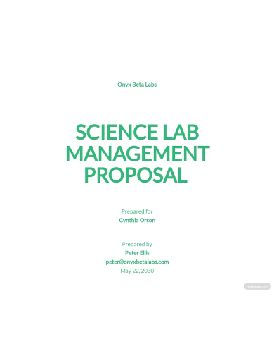 facilities management proposal template