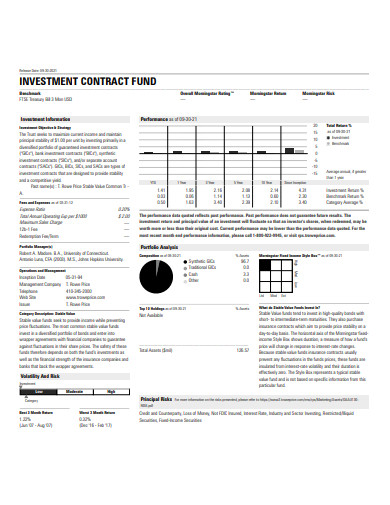 investment contract fund