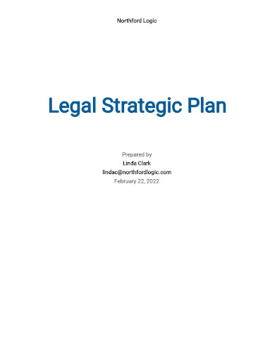 legal strategic plan