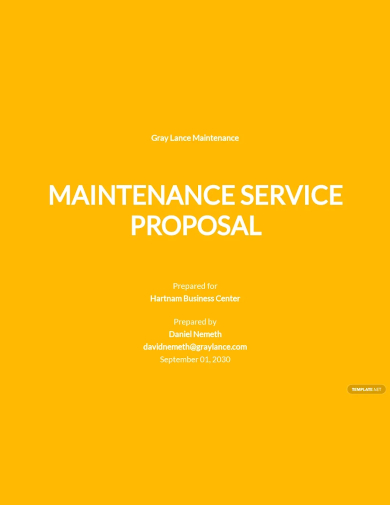 business plan for property maintenance company