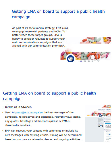 medical agency social media campaign proposal