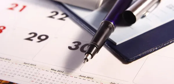 monthly budget calendar featured