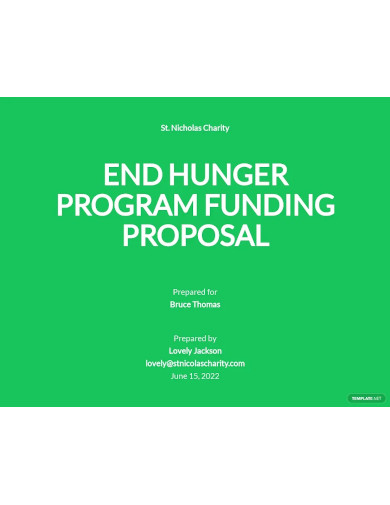 non profit funding proposal